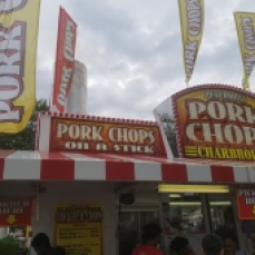 Pork Chop on a Stick! (YUM!)