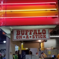 Buffalo on a Stick